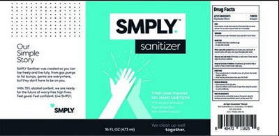 SMPLY Sanitizer Linen - SMPLY Linen 16oz